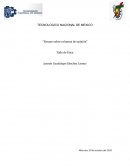 Ensayo sobre columna de opinión. Taller de ética