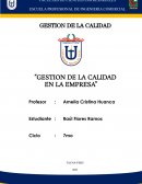 Gestion de la calidad en la empresa