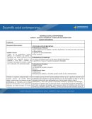 Desarrollo social contemporáneo