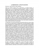 LA OBSERVACIÓN Y LA PRACTICA DOCENTE