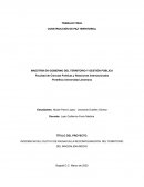PROYECTO: INCIDENCIA DEL CULTIVO DE PALMA EN LA RECONFIGURACION DEL TERRITORIO DEL MAGDALENA MEDIO