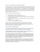 ¿Cuáles son las características de los certificados digitales?