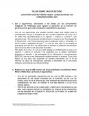 TALLER SOBRE CASO DE ESTUDIO LEGISLACION