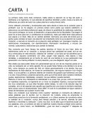 Carta 1 y 2 de cartas a un joven ingeniero