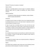 Práctica #2 “Porciento de humedad en el ambiente”