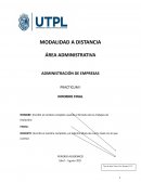 Administración de empresas Practicum I