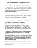 A que valores concedemos mas importancia