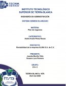 PLAN DE NEGOCIOS Y RESUMEN EJECUTIVO ALINA S.A DE C.V