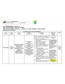 Planificación del 1er Momento Pedagógico. QUÍMICA