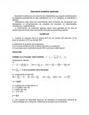 Geometría Analítica Aplicada