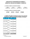 CÁLCULO DE RUMBOS Y AZIMUTES