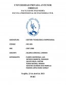 GESTIÓN TECNOLÓGICA EMPRESARIAL