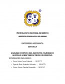 ANÁLISIS ESTÁTICO DEL DEPÓSITO CILÍNDRICO APOYADO SOBRE VARIOS TIPOS DE SUBSUELO