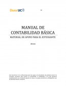MANUAL DE CONTABILIDAD BÁSICA. MATERIAL DE APOYO PARA EL ESTUDIANTE