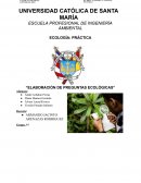 Elaboración de preguntas ecológicas