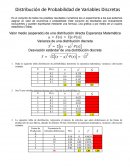 Distribución de Probabilidad de Variables Discretas