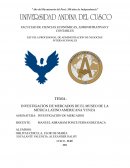 INVESTIGACIÓN DE MERCADOS DE EL MUSEO DE LA MÚSICA LATINO AMERICANA YUNZA