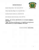 “El proceso administrativo en la empresa Bachoco . 2019-2020”