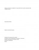 MODELO DE RECLUTAMIENTO Y SELECCIÓN DE TALENTO HUMANO POR COMPETENCIAS