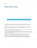 Etapas y tipos de Leasing