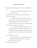 Actividad: Difuminando mi genero