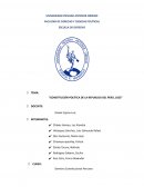 ENSAYO SOBRE LA PRIMERA CONSTITUCIÓN DEL PERÚ
