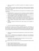 ¿Qué es un gerente? En que difieren los gerentes de los empleados con puestos no gerenciales?