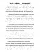 ¿Qué representa la educación y la interculturalidad juntos?