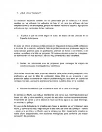 Cadalso preguntas y respuestas según mi opinión. Página 1