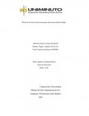 Póster de la toma de decisiones para seleccionar donde trabajar