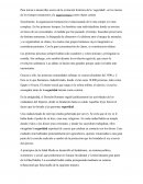 Evolución Histórica concepto de Seguridad