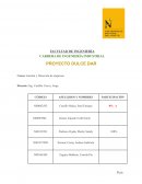Gestion y direccion de empresas. PROYECTO DULCE DAR