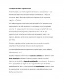 Concepto de diseño organizacional