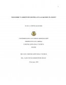 TESIS SOBRE “LA IRRUPCIÓN ESPAÑOLA EN LAS GRANDES PLANICIES”