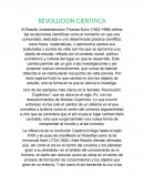 REVOLUCION CIENTIFICA . EVOLUCIONISMO UNILINEAL