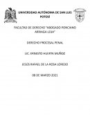 Derecho Penal. El cheque de don Joaquin