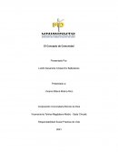 Concepto de comunidad