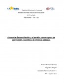 Asumir la Reconciliación y el perdón como signos de conversión y camino a la vivencia pascual
