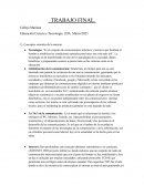 Educacion, ciencia y tecnologia: busqueda de conceptos