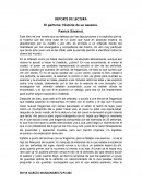 REPORTE DE LECTURA El perfume: Historia de un asesino