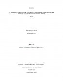 EL PROCESO EVOLUTIVO DE LOS NEGOCIOS INTERNACIONALES Y DE QUE MANERA HAN REPERCUTIDO EN COLOMBIA