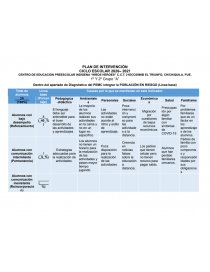 Plan de intervencion. Página 1