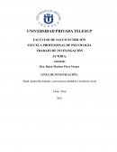 Salud, desarrollo humano, convivencia saludable e inclusión social