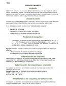 TEORÍA DE CONJUNTOS