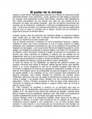 El poder de la mirada