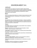 ENVIRON-MENT S.A