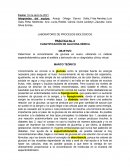 LABORATORIO DE PROCESOS BIOLÓGICOS PRÁCTICA No. 8 CUANTIFICACIÓN DE GLUCOSA SÉRICA