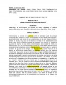 LABORATORIO DE PROCESOS BIOLÓGICOS PRÁCTICA No. 8 CUANTIFICACIÓN DE GLUCOSA SÉRICA