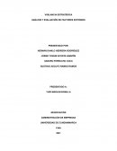 VIGILANCIA ESTRATÉGICA. ANÁLISIS Y EVALUACIÓN DE FACTORES EXTERNOS