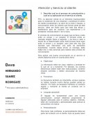 Atención y Servicio al cliente